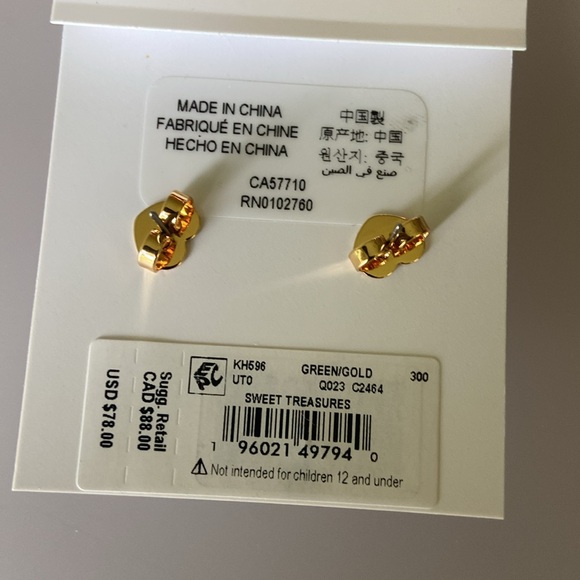 NWT Kate Spade Sweet Treasures Purse Earrings - Picture 4 of 5